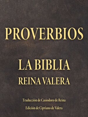 cover image of Proverbios